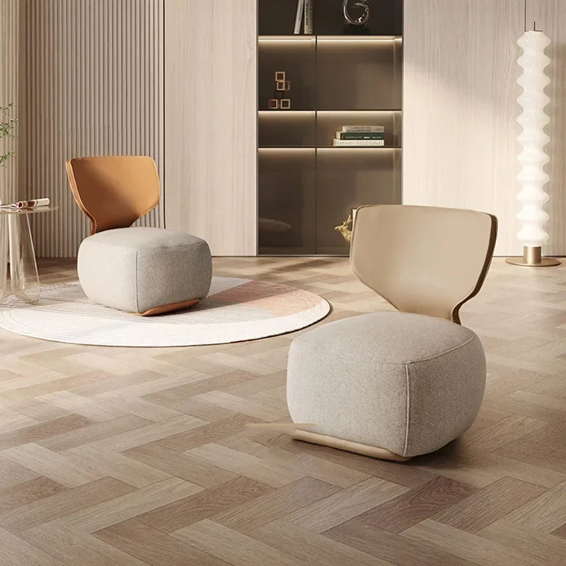 Designer Unique Living Room Chairs Antiques Ergonomic Banquet Relax Dining Chairs Luxury Foldable chair Modernos Furnitures