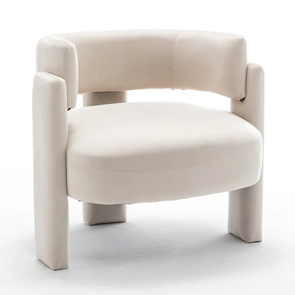 #For Luxury cream style new Chinese office simple integration super soft negotiation guest sofa chair leisure single chair