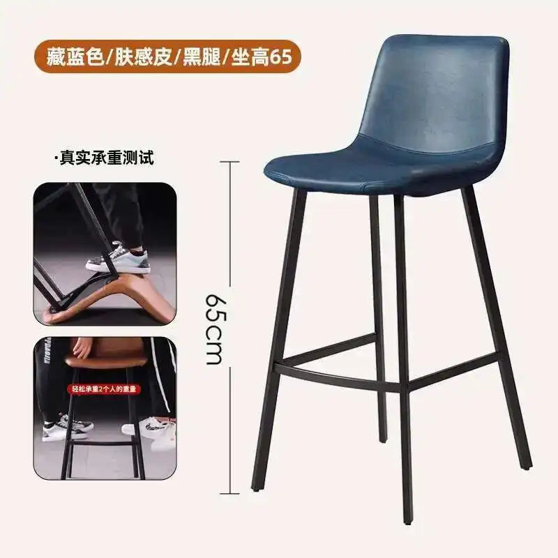 Luxury Office Bar Chair, Scratch resistant Outdoor European Bar Chair, Living Room Design, Taburetes Altos Cocina Home Furniture
