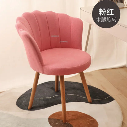 Nordic Leisure Backrest Computer Chair Luxury Bedroom Armchair Modern Office Chair Living Room Furniture Swivel Chair L K