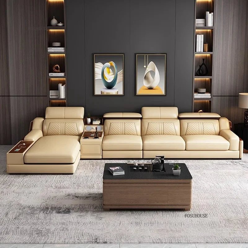 Modern Living Room Sofa Combination Light Luxury Chaise Lounges Designer Sofas for Living Room Personality Home Furniture N