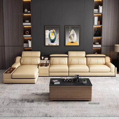 Modern Living Room Sofa Combination Light Luxury Chaise Lounges Designer Sofas for Living Room Personality Home Furniture N