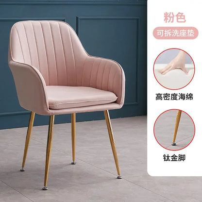 Cute Rotating Lift Chair for Girls, Computer Chairs, Makeup Stool, Desk Backrest Chair, Writing Swivel Chairs, Bedroom Furniture