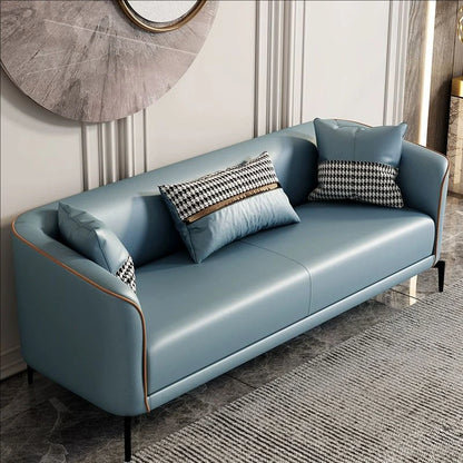 Luxury Charging  Sofas Bed U Shaped Sectional Furniture 7 Seat Modern European Fabric Living Room Sofas Set
