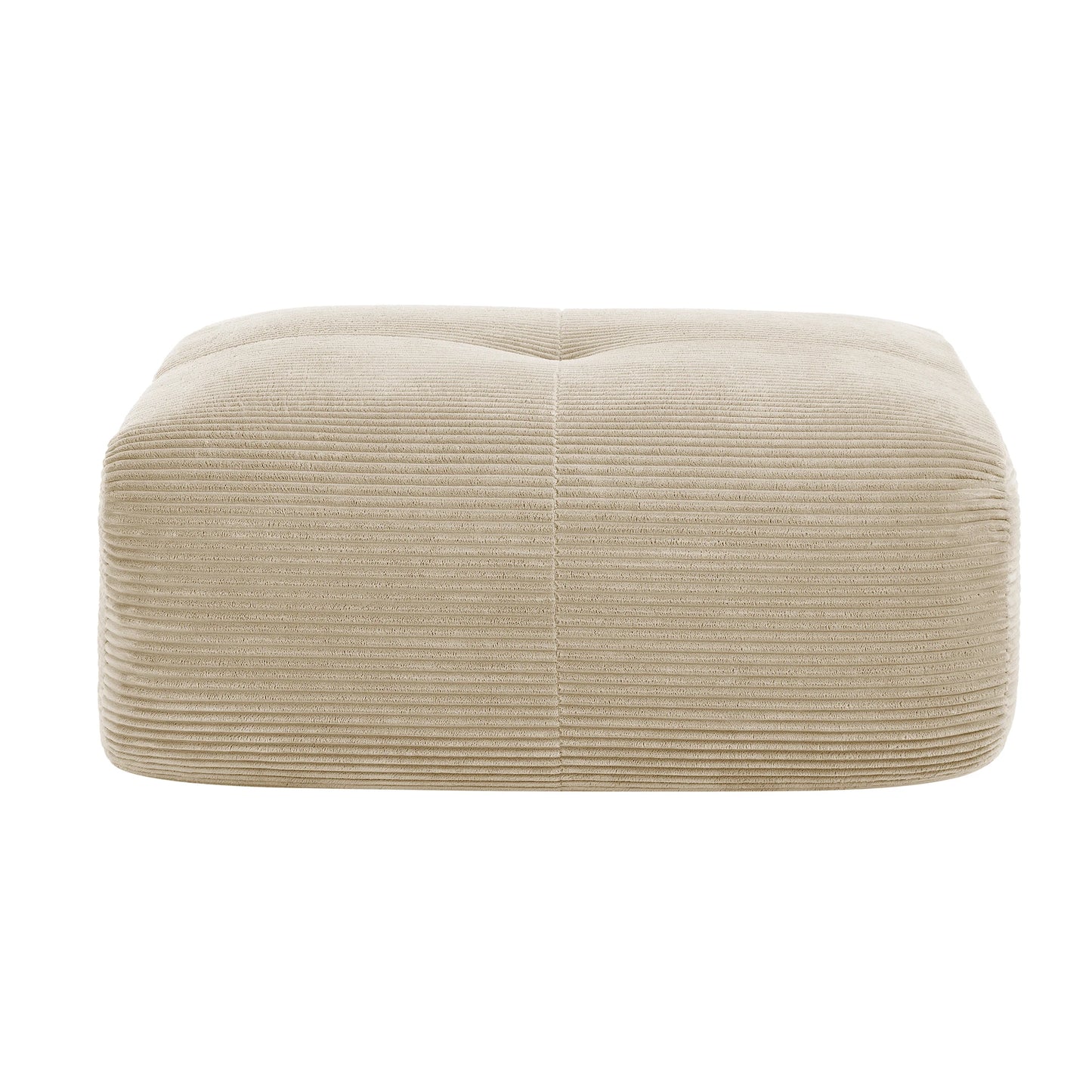 1piece Modern Lovely Sofa Without Armrests with Cushion, Living Room Furniture, Modular Corner Sofa, Premium Cordstock Fabric