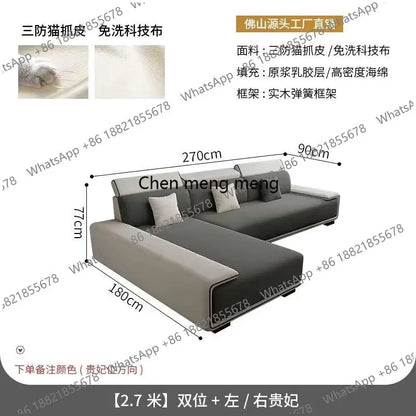 Luxury Sectional Sofas Chaise Longue Bed Italian Modern Sofa Living Room Armchair Muebles Para El Hogar Home Furniture