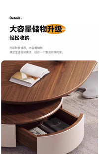 Nordic Style Modern Coffee Table Unique Design Glam Luxury Coffee Table Living Room Hidden Storage Table De Salon Home Furniture