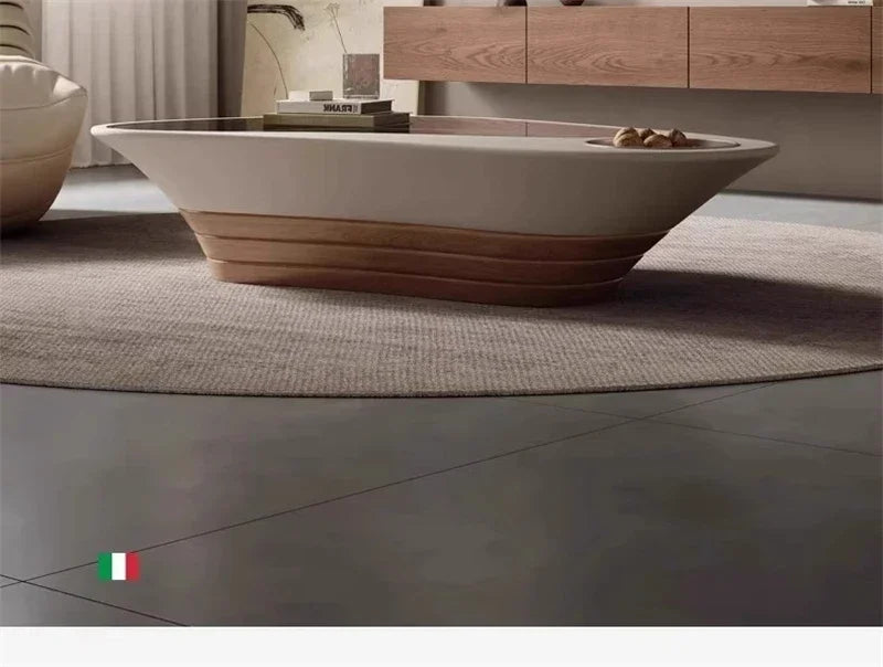 Table à thé design nordique Tables basses irrégulières pour salon meubles de maison lumière luxe créatif canapé Table d'appoint bureau