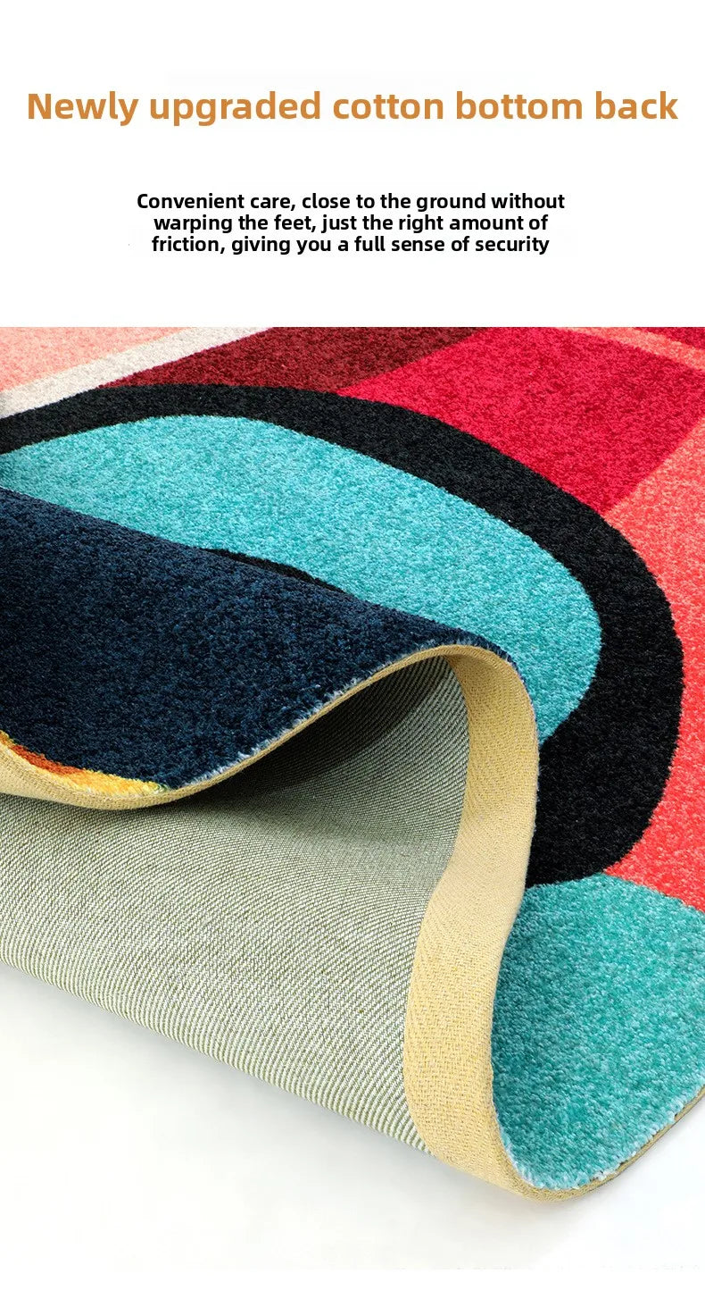 Artist joint model, original dopamine series, fashion avant-garde living room art trend carpet why home