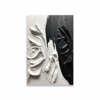 Large Black and White Abstract Poster Abstract Texture Prints Canvas Painting Modern Bedroom Canvas Painting Home Room Decor