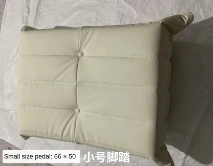 Single suede foam sofa armless floor sofa lazy sofa living room bedroom balcony lounge chair reading chair fireside chair