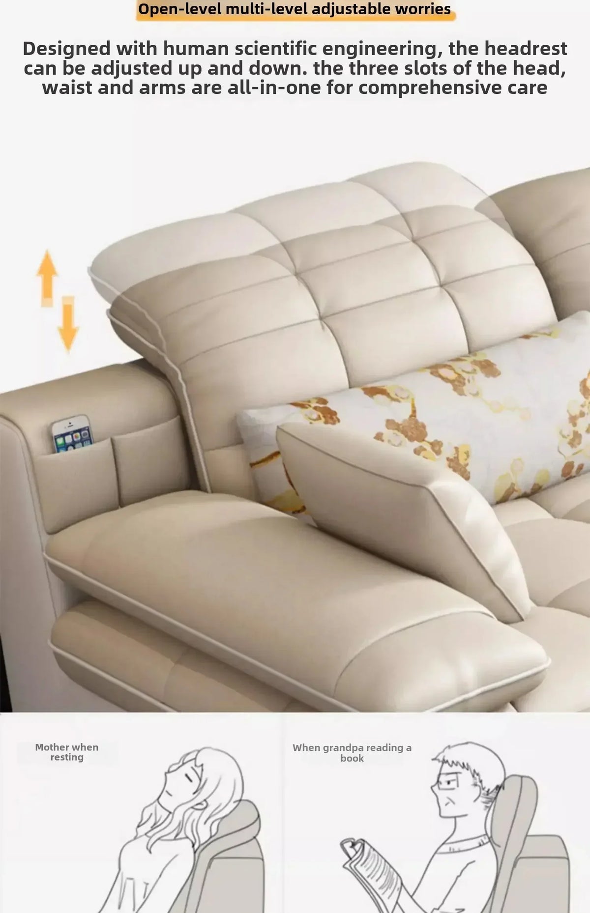 Corner Recliner Living Room Sofas Children Nordic Cloud Accent Modern Living Room Sofas Luxury Divano Postmodern Furniture