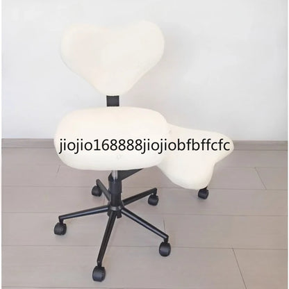Cross Leg Chair - Meditation Chair with Wheels, ADHD Chair, Height Adjustable Seat, Adjustable Footstool