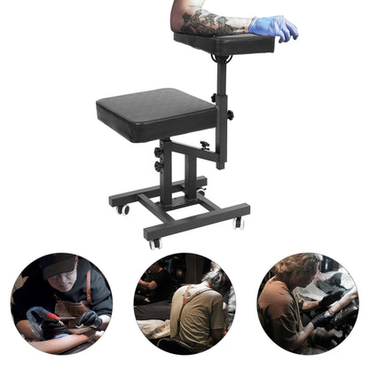 Multifunctional Chair with Armrest for Tattoo Artists Tattoo Chairs Arm Rest Armrest Stand with Foot Pads Ajustable Hair Chair