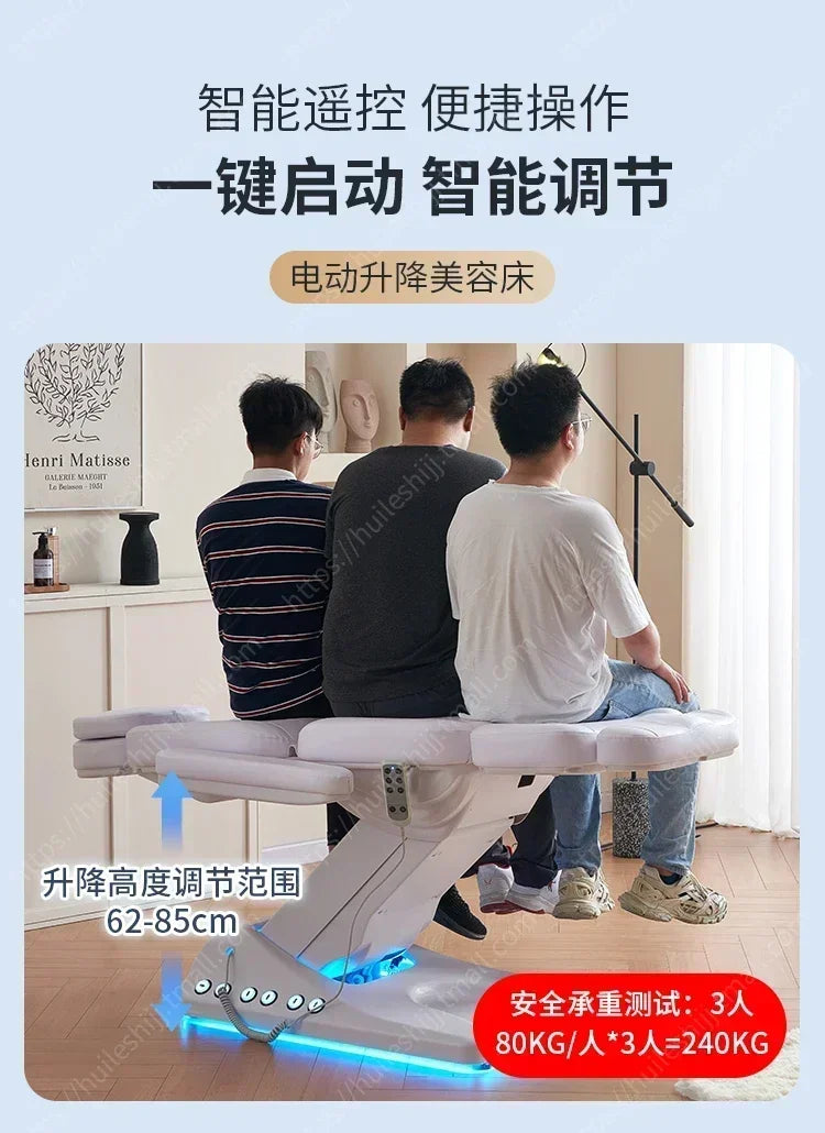 Electric Lift Beauty Care Bed Beauty  Special Body Tattoo Couch Operating Bed