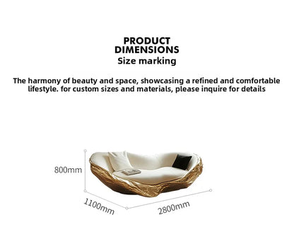 Art postmodern sofa, villa large apartment, high luxury furniture