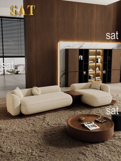 #Modern Modular Sectional Sofa for Living Room Cloud Soft Fabric Comfy Sleeper Couch Customizable Home Furniture