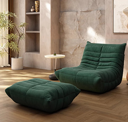 Vacuum compression sofa Full sponge Internet celebrity Caterpillar lazy Compressino sofa Balcony single chair