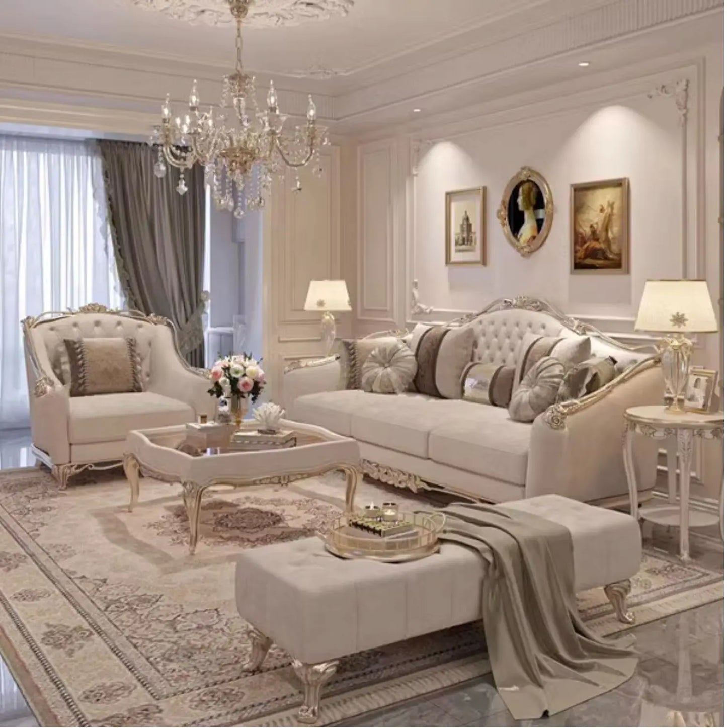 Europe Designer Sofa Chair Unique Wood Modern Recliner Living Room Sofas Love Seat White Cushion Sofas Para El Hogar Furniture
