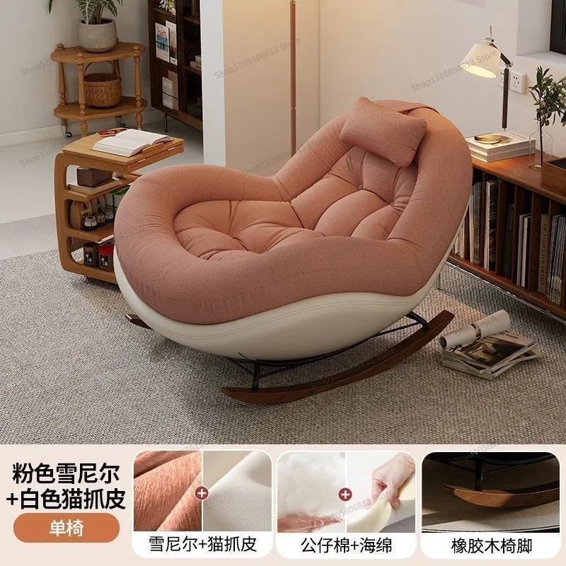 For Rocking Chair Recliner, Living Room Home Leisure Adult Sofa