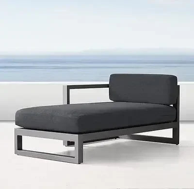 Outdoor Aluminum Alloy Sofa Four Piece Set,Terrace Garden Bar Waterproof Sofa Furniture Set outdoor furniture set sectional sofa