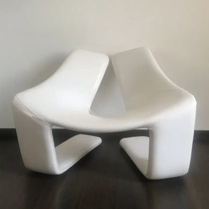 Creative fabric leisure single chair FRP special-shaped hotel leisure chair