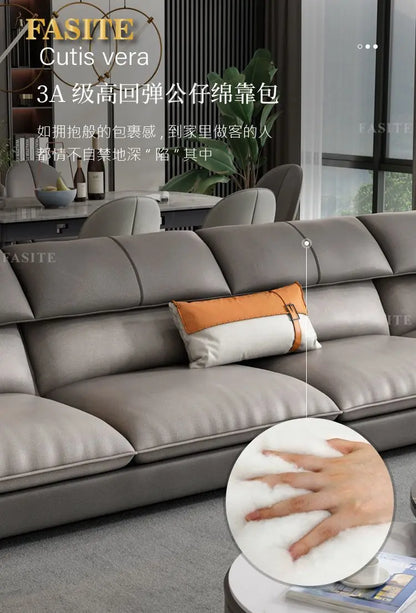 Nordic leave-in light luxury technology cloth sofa modern simple living room fabric latex minimalist sofa