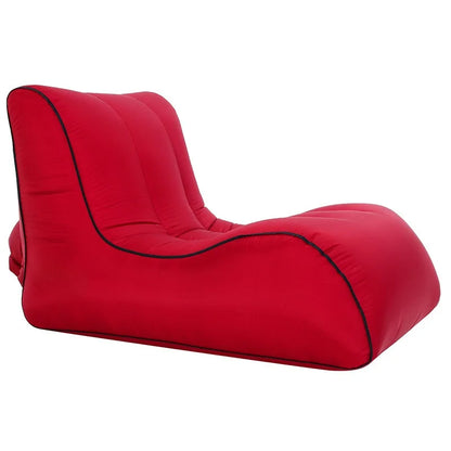 Inflatable Sofa Beach Camping Hiking Picnics Music Festivals-easy Inflation Air Chair Lounger Fabric Foldable Backyard Use