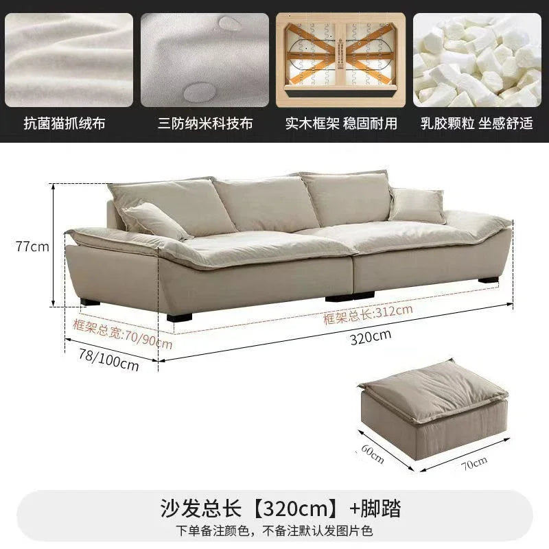 Love Seat Modern Living Room Sofas Nordic Luxury Floor Armchair Sectional Outdoor Sofa Patio Balcony Divano Hotel Furniture