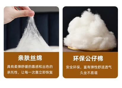 Large  Apartment Sofa Wood Lounge  Puffs Recliner Longer Sofa Modern Designer Luxury Nordic Muebles Para El Hogar Home Furniture