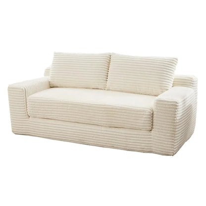 JC Modular Fabric Folding Vacuum Compression Sofa Bed Living Room Sofa Sponge Lazy Frameless Boneless Sofa Chair