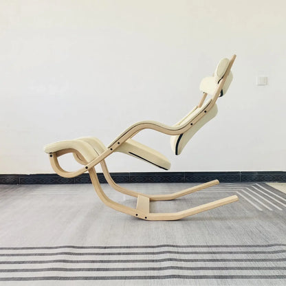 Gravity balance chair, European new living room bedroom multi-functional single sofa chair