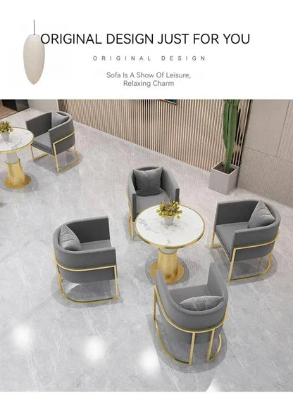 Metal Armchair Plastic Japanese Back Room Restaurant Support Cute Dining Designer Lounge Chairs Living Nordic Sillas Furniture