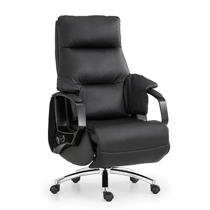 Genuine Leather Electric Office Chair with Massage Lunch Break Function Chairman CEO boss Computer Chair