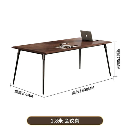 Filing Cabinet Luxury Large Computer Tables Modern Minimalist Executive Manager President Table Office Combination Furniture