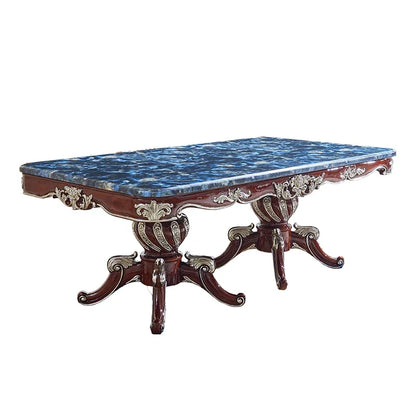 European dining table and chair combination villa household high-end small apartment dining tableT