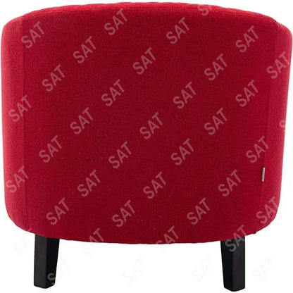 SAT2 for  Room Chair with Solid Wood Legs and Nailhead, Classic Upholstered Accent Armchair, Soft Linen Fabric Living Room Chair