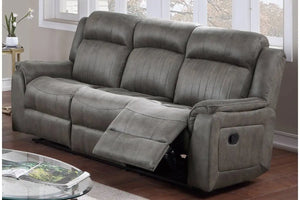 Custom Contemporary 3 2 1 Seat Living Room Furniture Breathable Faux Leather Manual Motion Glider Recliner Sofa Chair