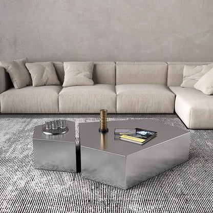 Glam Simple Coffee Table Ornaments Frame Design Storage Coffee Table Modern Aesthetic Meubles De Salon House Accessories