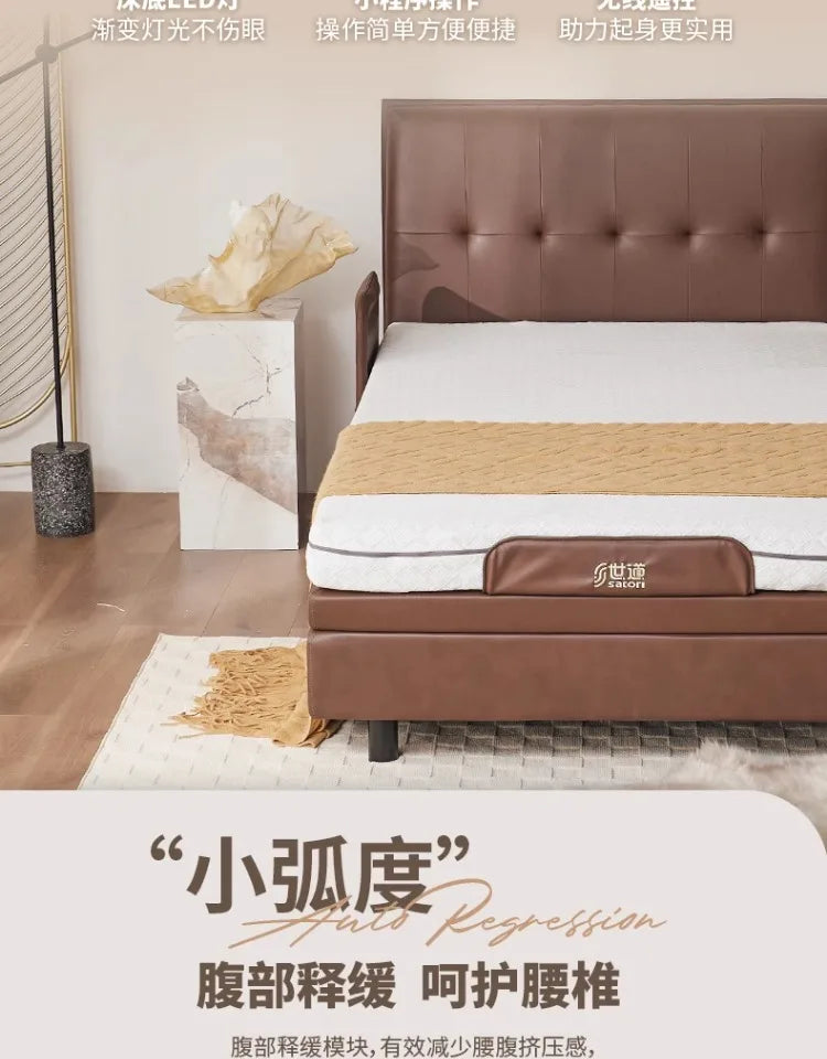 Comfortable Bedframe Beds Care Old People Multifunction Adjustable Beds Electric Recovery Bedroom Furniture Letti Pieghevoli LLB
