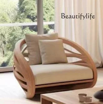 A couch Minimalistic Wooden Sofa Stools Recliners Modern 3 Seater Lazy Living Room Couch Lounge Mini China Sofas Camas Furniture