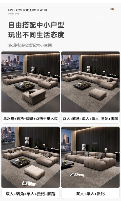 Curved Designer Living Room Sofas Mid Century Floor Recliner Corner Living Room Sofas Hallway Office Muebles Office Furniture
