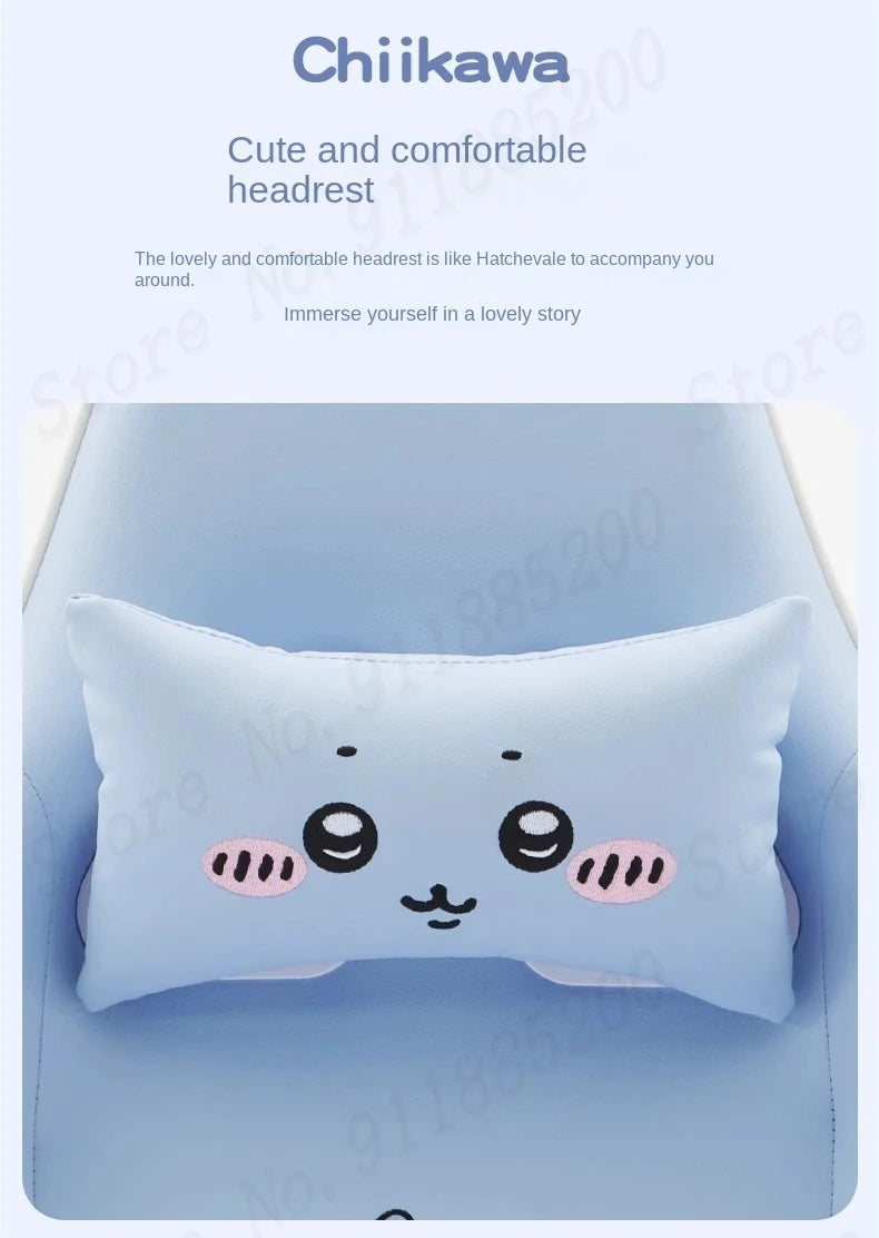 Pink Cute Gaming Chair Ergonomic Internet Celebrity Live Broadcast Computer Chair Home Office Lifting Rotating Reclining Seat