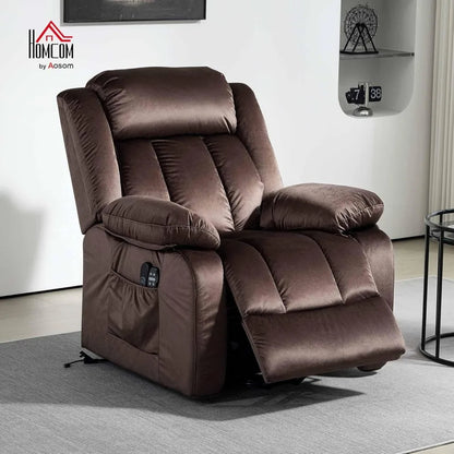 Power Lift Recliner Chair for Elderly with Massage and Heat, Electric Lift Chair with USB Ports, Side Pockets, 35 Wide Base