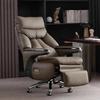 Smart Electric Executive Office Chair with Ventilation - Reclining Massage CEO Chair for Home Professional Use Furniture JT40