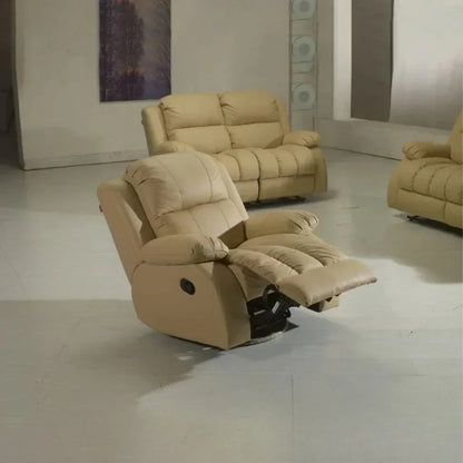 Manual / Electric Recliner Sofa Genuine Leather Couch for Livingroom Theater Seat Cinema Recliner Multifunctional Sofa