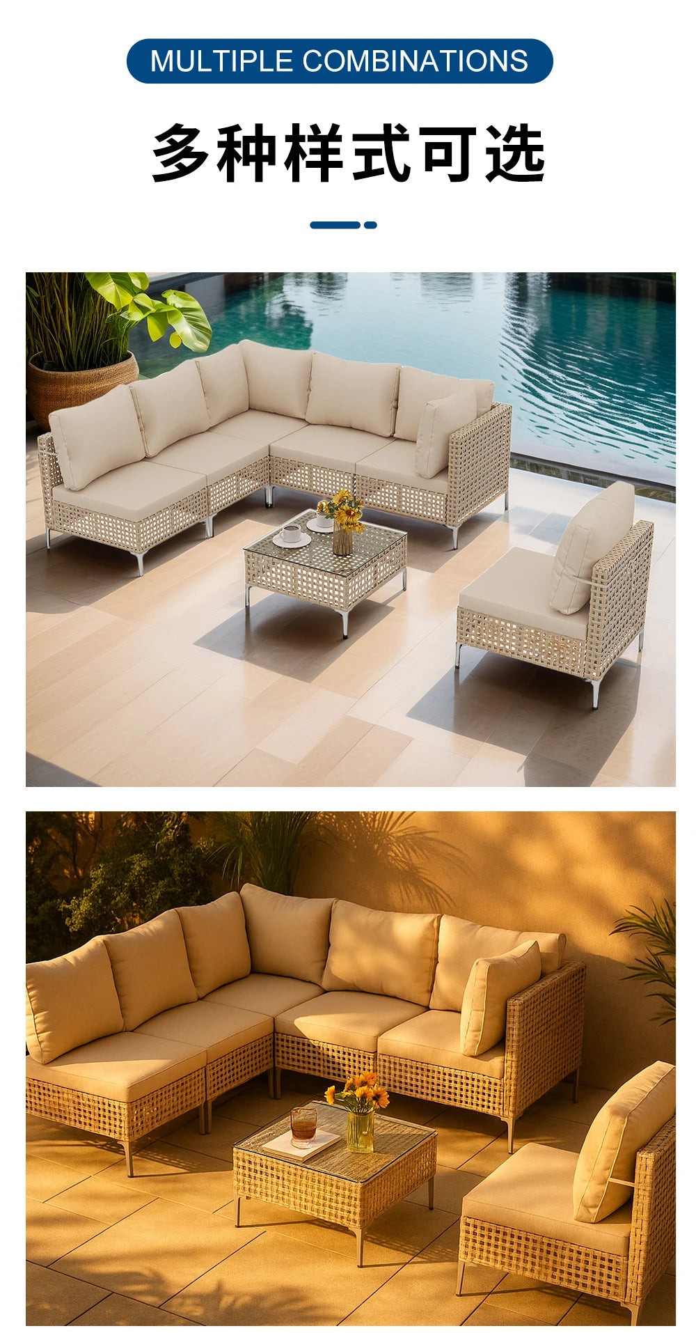 Armchair Boho Garden Furniture Sets Retro Plastic Garden Furniture Sets Gazebo Fabric Loungeset Garten Garden Furniture Outdoor