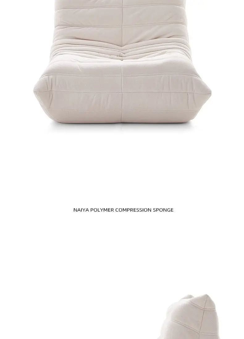 Viral Caterpillar Lazy Lounger Reclining Sleeping Single Seater Sofa Instagram-Worthy Bedroom Balcony Tatami Armchair