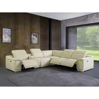 Modern 6-Piece Modular Sectional Sofa Set in Plush Chenille Upholstery for Comfortable Living Room Furniture - Durable Plywood