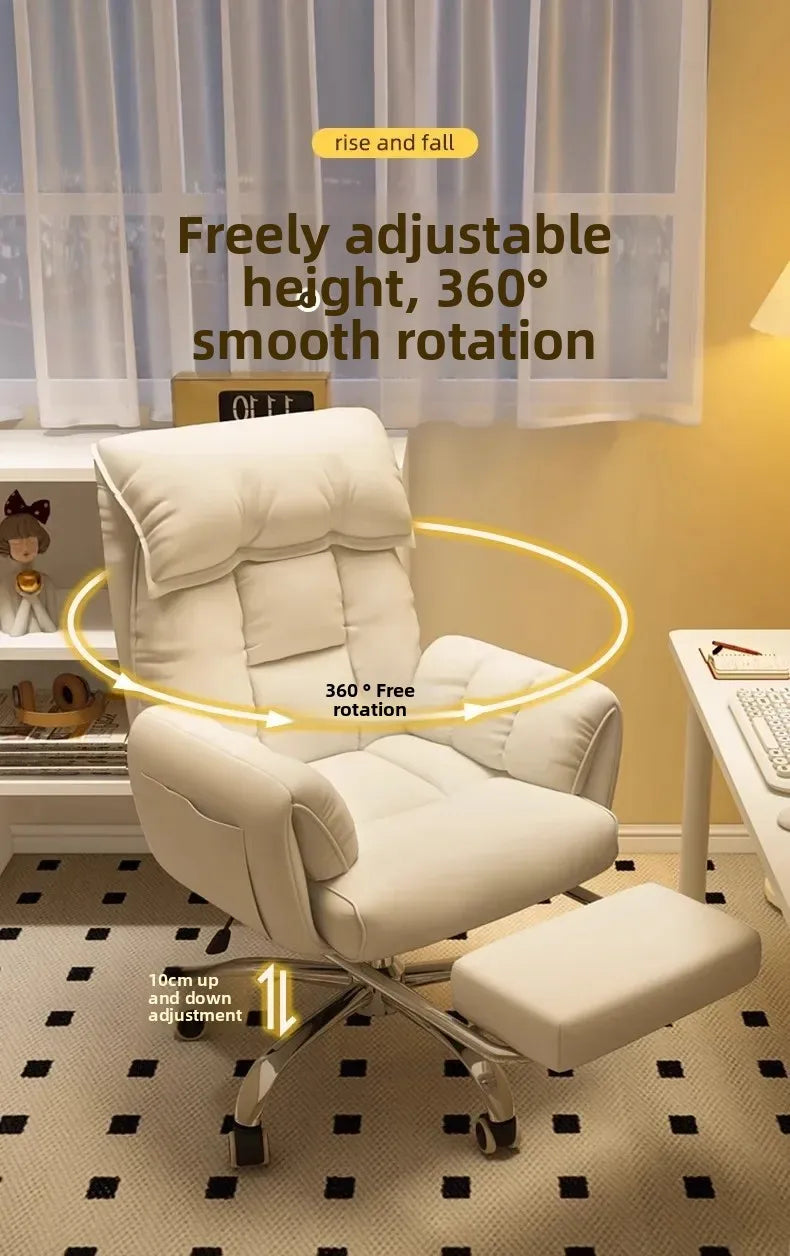 Ergonomics Office Chairs E-sports Computer Chairs Height-adjustable Dormitory Backrest Stools Silla Gamer Home Office Furniture
